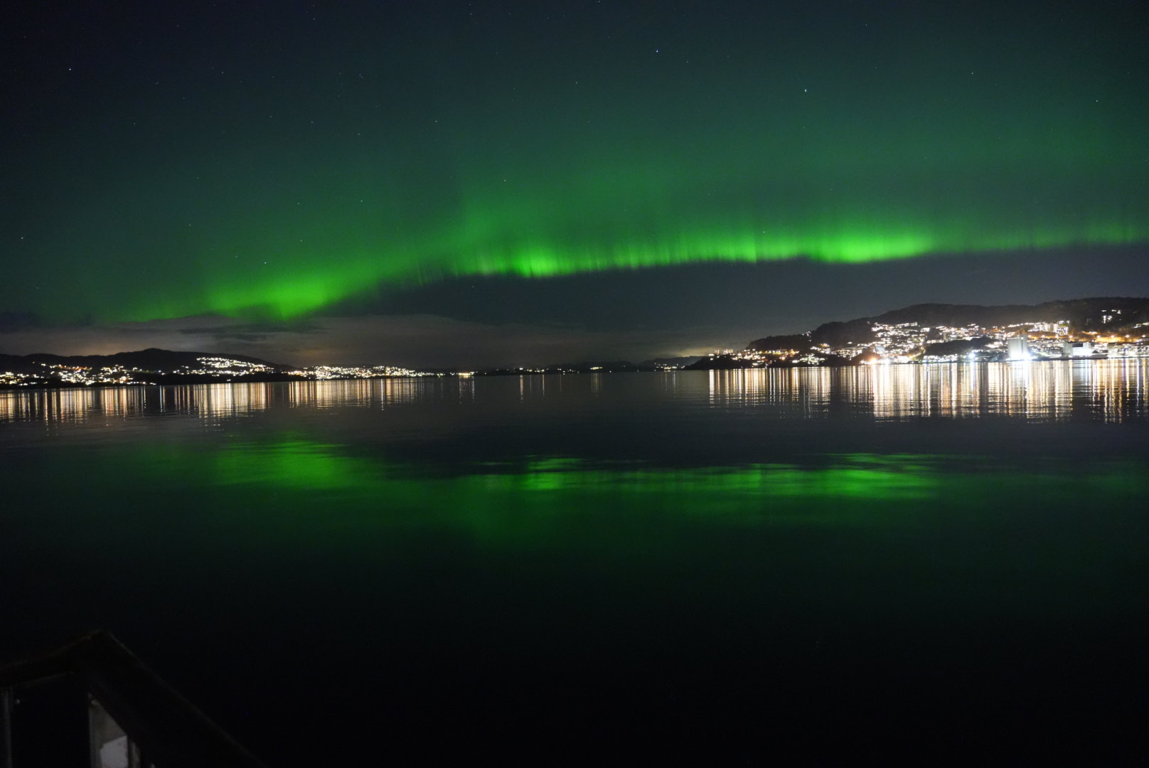 Northern Lights over Bergen