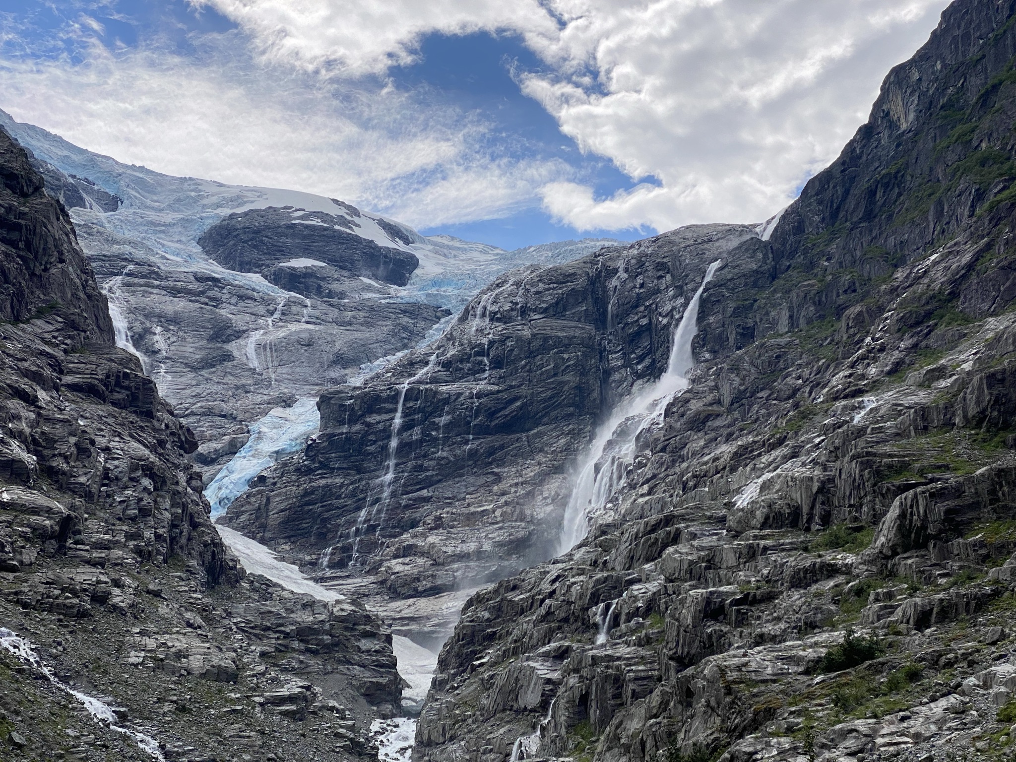 Mountains and Waterfalls